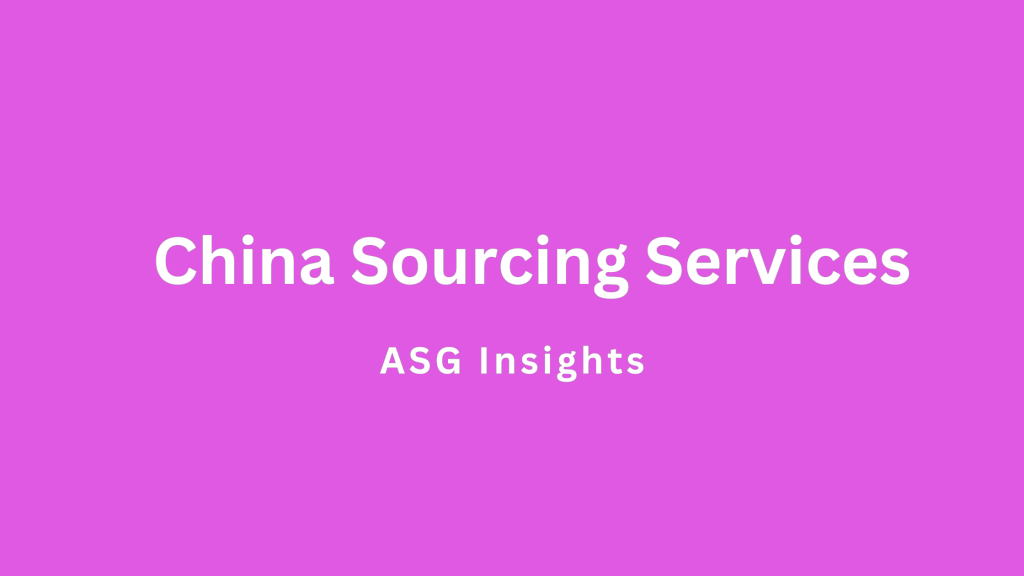 China Sourcing Services